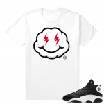 Reverse He Got Game Jordan 13 shirt White - Smiley Cloud