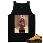 Match Air Jordan 13 Chutney | Haters Will Say | Black Tank Tee