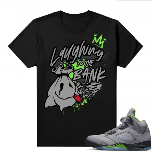 Jordan 5 Green Bean Shirts - Black To the Bank