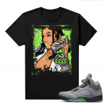 Jordan 5 Green Bean Shirts - Black Top Rank Hold My Own