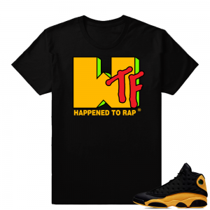 Shirt match Melo 13s | WTF happened to Rap | Black shirt