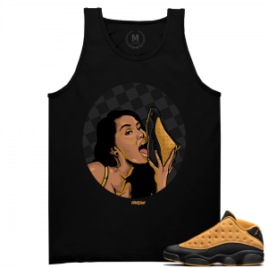 Match Air Jordan 13 Chutney | Sneaker Head 13s | Black Tank Tee