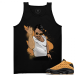 Match Air Jordan 13 Chutney | Salt Bae 13s | Black Tank Tee