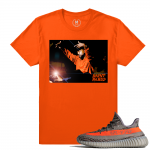 Yeezy Boost 350 V2 Beluga match shirt - Saint Pablo - Orange