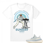 Yeezy Cloud White | Kanye Sunday Service | White Shirt