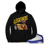 Match Jordan 9 Kobe | Kobe Legends | Black Hoodie