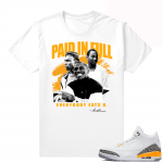 Shirts to match Laser Orange 3s - White - Paid In Full Vintage Movie