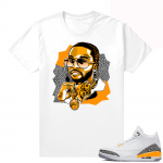 Laser Orange 3s sneaker outfits - White - The Woo