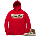 Match Rookie of the Year 1s Hoodie | Krispy Klean Sneakers | Red Hoodie