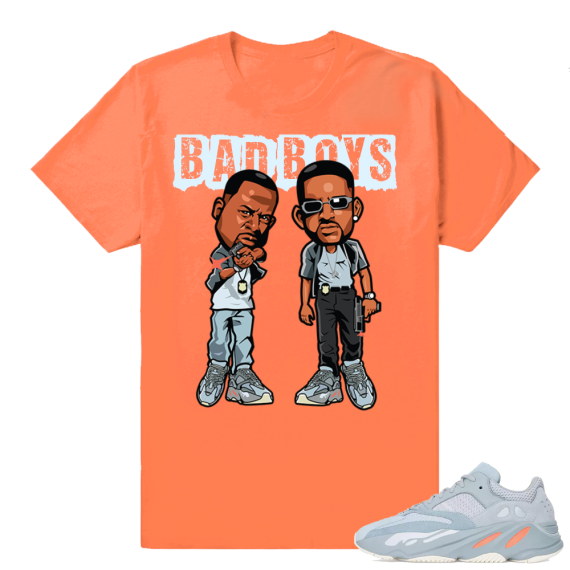 Inertia Yeezy 700 | Bad Boys | Hyper Orange Shirt