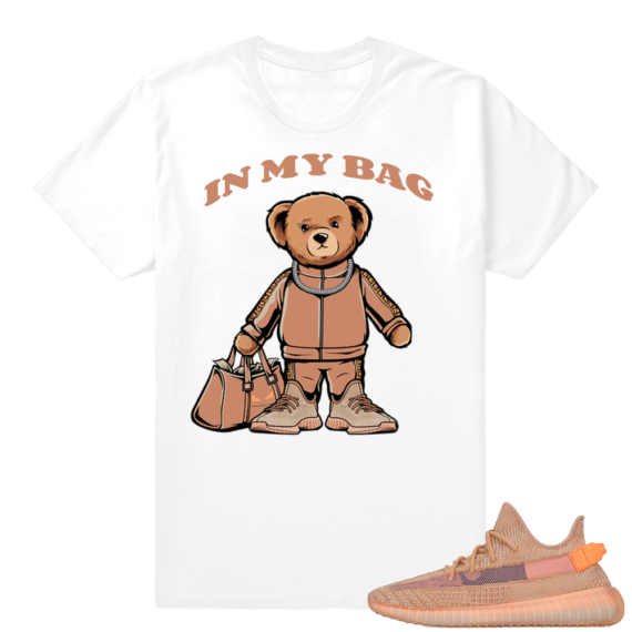 Yeezy 350 Clay | In My Bag | White shirt