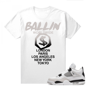 Military Black 4s - Tees White Ballin Worldwide