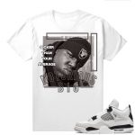 Military Black 4s - Tees White Notorious