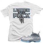 Wolf Grey Foams t shirt to match 'Leader of the Pack' White t shirt