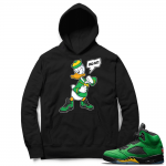 Oregon 5s sneaker Hoodie - Black - Sold Out