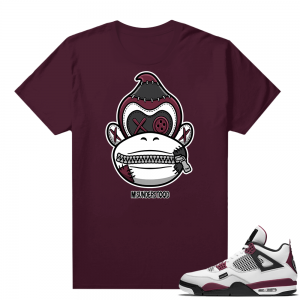 PSG 4s -  Tees - Misunderstood x Donkey Kong - Maroon