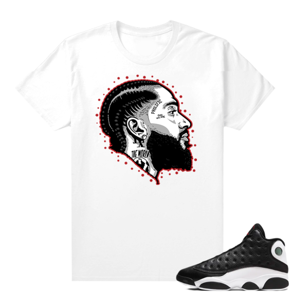 Reverse He Got Game Jordan 13 shirt White - Prolific