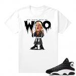 Reverse He Got Game Jordan 13 shirt White - Ric Flair Drip Woo