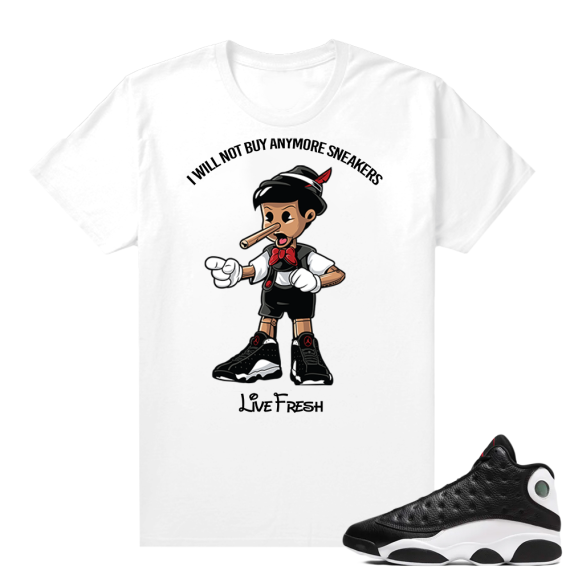 Reverse He Got Game Jordan 13 shirt White - Sneakerhead Pinocchio