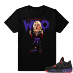 Ric Flair Drip Go Woo Jordan 4 Raptors t shirt  Black Tee