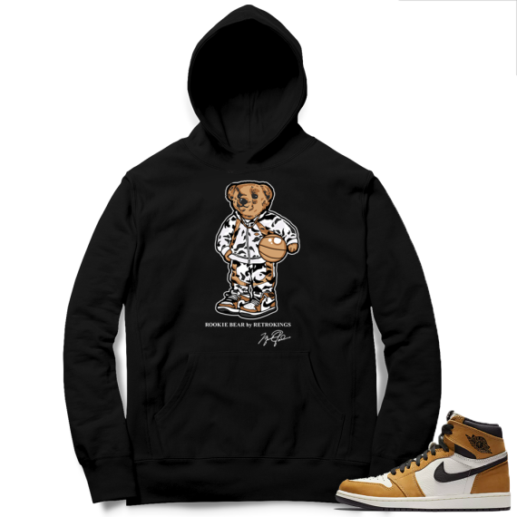 Jordan 1 Rookie of the Year | Rookie Bear | Black Hoodie