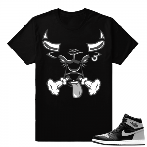 Shadow 1s T shirts to Match  Shadow Bull  Black Tee