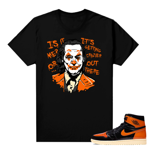 Shattered Backboard 1s 3.0 shirt black - Joker