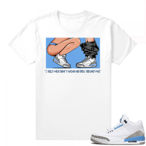 Shirt UNC 3s - White - No 350s