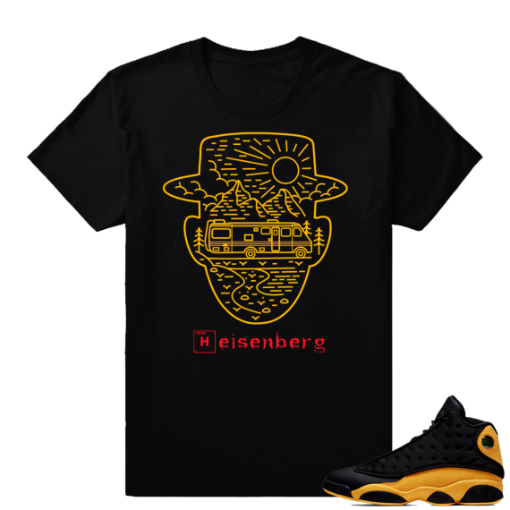 Shirt match Melo 13s | Heisenberg | Black shirt