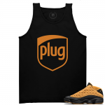 Match Air Jordan 13 Chutney | The PLUG | Black Tank Tee