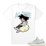 Yeezy Cloud White | Alone | White Shirt