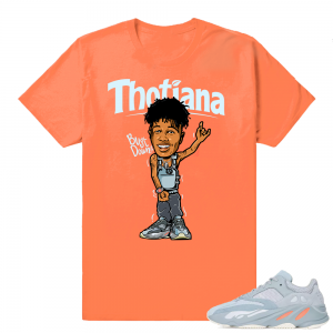 Inertia Yeezy 700 | Thotiana | Hyper Orange Shirt