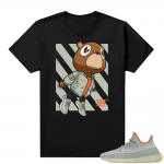 Shirts to match Desert Sage Yeezy 350 - Black - Fly Bear