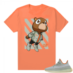 Desert Sage Yeezy 350 shirt - Hyper Orange - Fly Bear