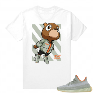 Shirts to match Desert Sage Yeezy 350 - White - Fly Bear