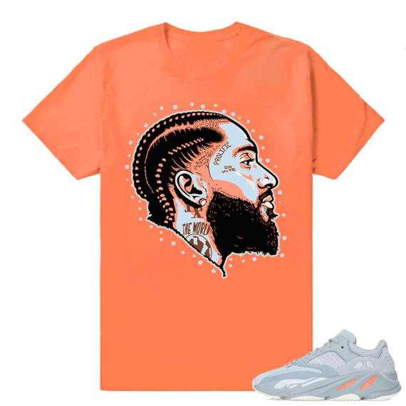 Inertia Yeezy 700 | Prolific | Hyper Orange Shirt