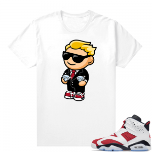 Sneaker Shirts Jordan 6 Carmine White Diamond Hands Avatar