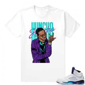 Sneaker tees Fresh Prince 5 | HUNCHO | White shirt