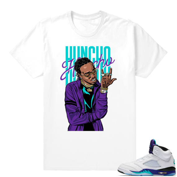 Sneaker tees Fresh Prince 5 | HUNCHO | White shirt