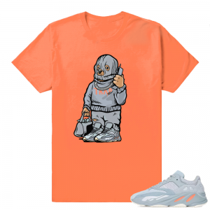 Inertia Yeezy 700 | Ski Mask Trap Bear | Hyper Orange shirt