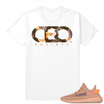 Yeezy 350 Clay | CEO Floral | White shirt