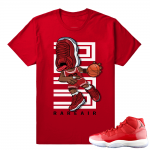 Sneakerhead - Gym Red 11s t shirt - Red