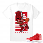 Sneakerhead - Jordan 11 Gym Red t shirt - White