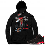 Soulja Boy Draaake | Infrared 6s | Black Hoodie