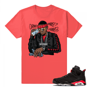 Soulja Boy Biggest Comeback | Infrared 6s Black | Infrared shirt