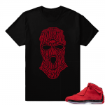 Toro 18 Shirts match Jordans  Third Eye Ski Mask  Black T shirt