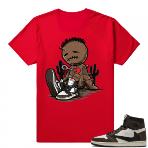 Travis Scott 1s | Sneakerhead Voodoo | Red Shirt