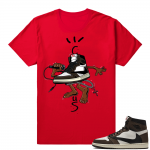 Travis Scott 1s | Fly Kicks | Red Shirt