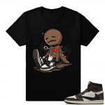 Travis Scott 1s | Sneakerhead Voodoo | Black Shirt