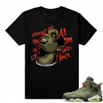 Travis Scott Jordan 6 | Travis Scott Trill | Black shirt